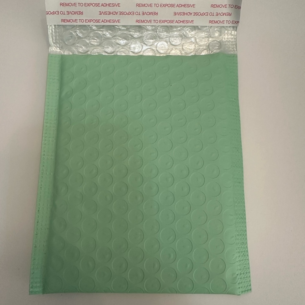 90 count Mint Green Bubble Mailer